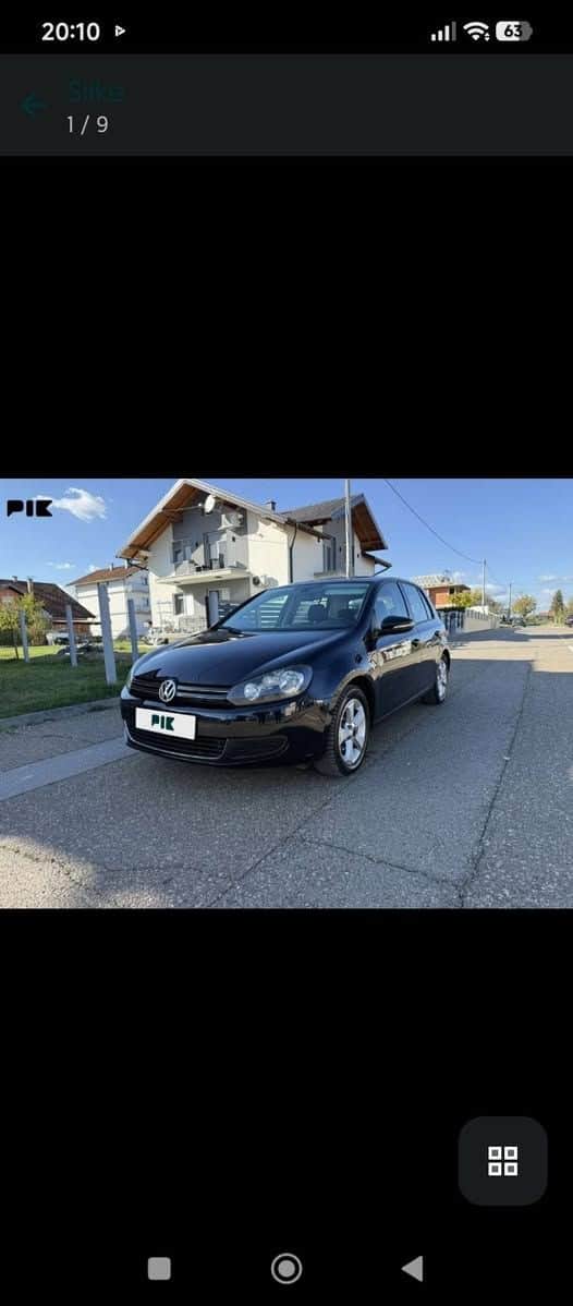VW Golf 6 1.6 77kW 2011