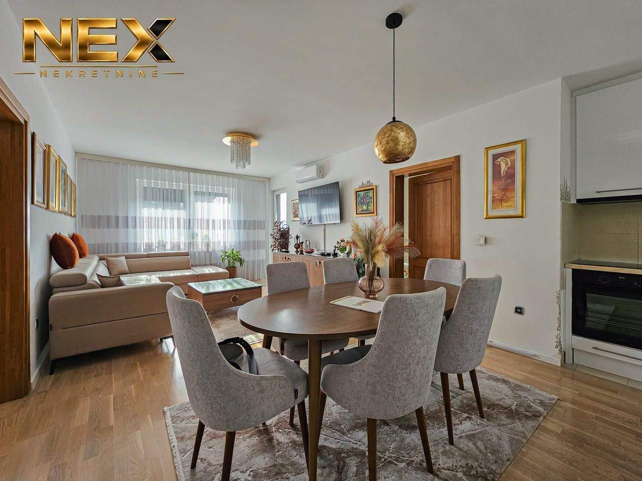 Trosoban stan 65,43 m², 7. sprat, kompleks Bulevar, Stup