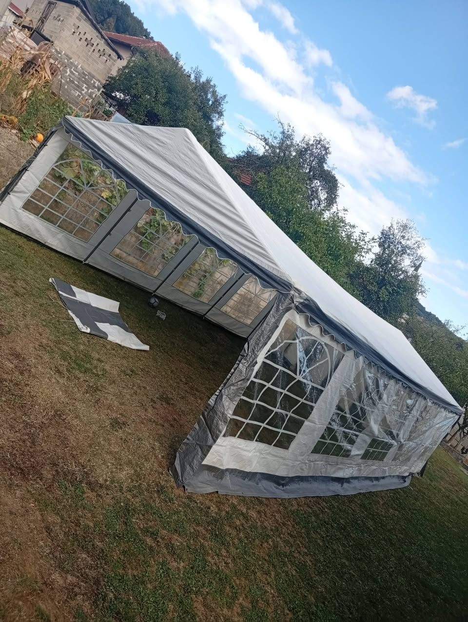 Šator za svadbe 10x5, očuvan