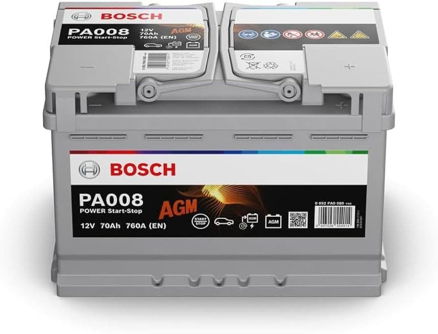 AKUMULATOR BOSCH 70AH 760A AGM START STOP — slika 1 od 1