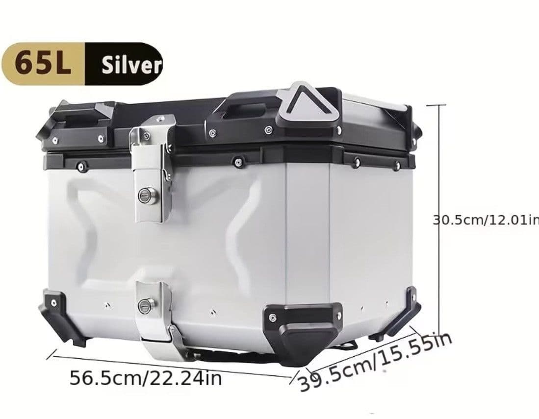 Kofer za motor 65L ALU torba BMW YAMAHA KAWASAKI 65 — slika 2 od 11
