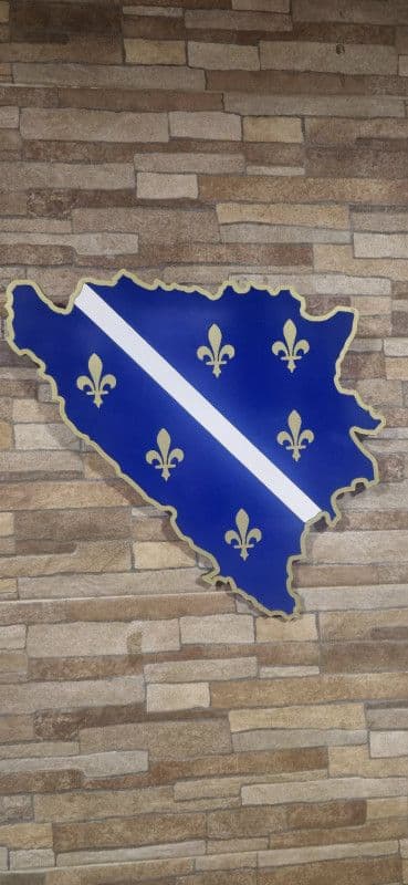 Dekoracija zastava Bosne s Ljiljanima — slika 1 od 1
