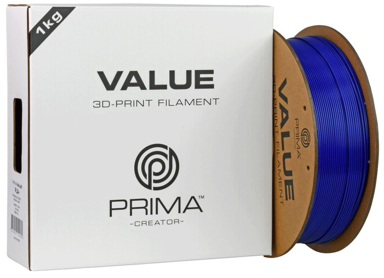3D PLA+ Printer Filament PrimaValue 1,75mm 1kg Plava — slika 2 od 2
