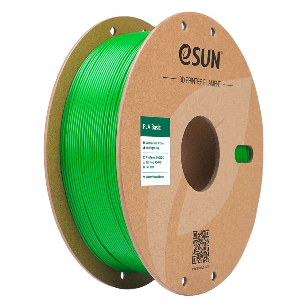 3D PLA Basic Filament eSUN 1,75 mm 1 kg Green — slika 1 od 3