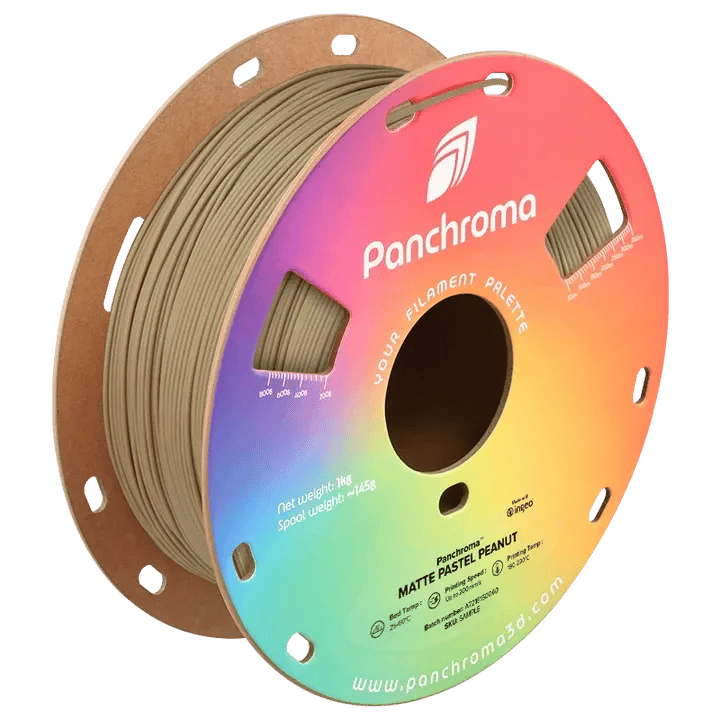 3D PLA Filament Polymaker Panchroma 1,75 mm 1 kg Peanut — slika 1 od 3