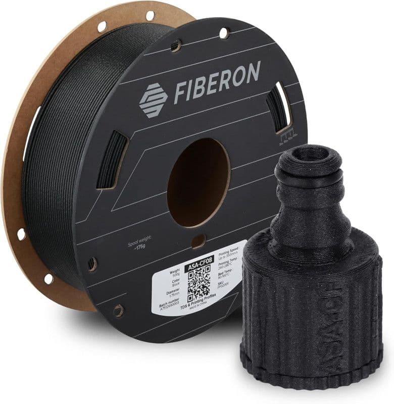 3D ASA-CF08 Filament Polymaker 1,75mm 1kg Black — slika 1 od 1