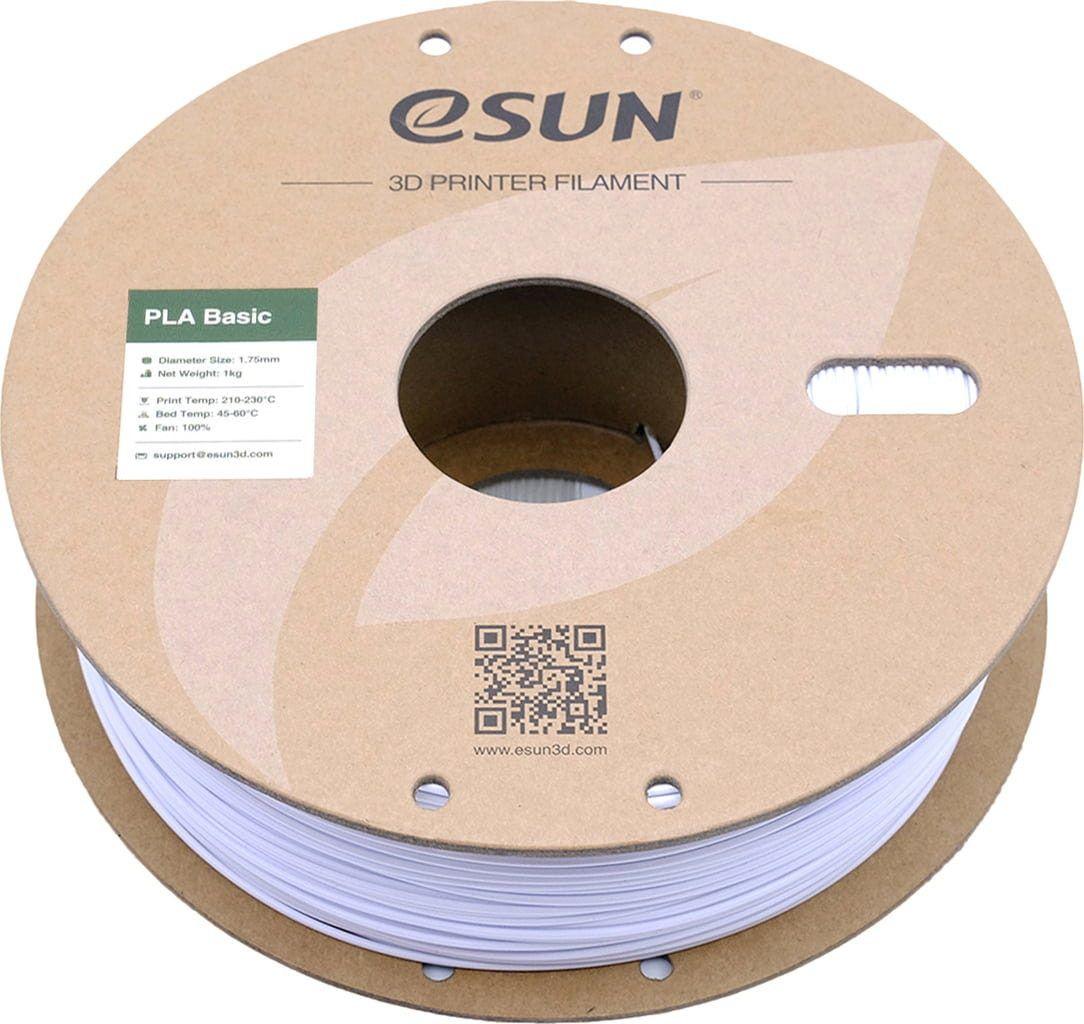 3D PLA Basic Filament eSUN 1,75 mm 1 kg Cold White — slika 2 od 3