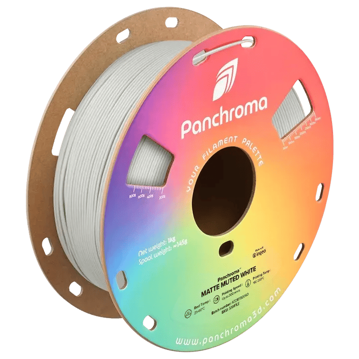 3D PLA Filament Polymaker Panchroma 1,75 mm 1 kg MWhite — slika 1 od 3