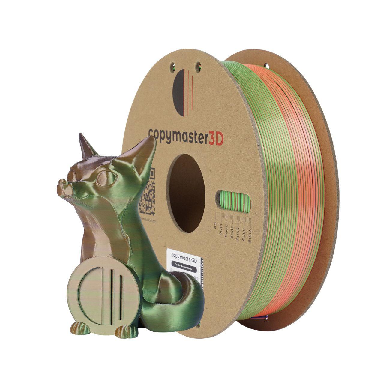 3D PLA TriSilk Printer Filament copymaster3D 1,75mm 1kg — slika 1 od 2