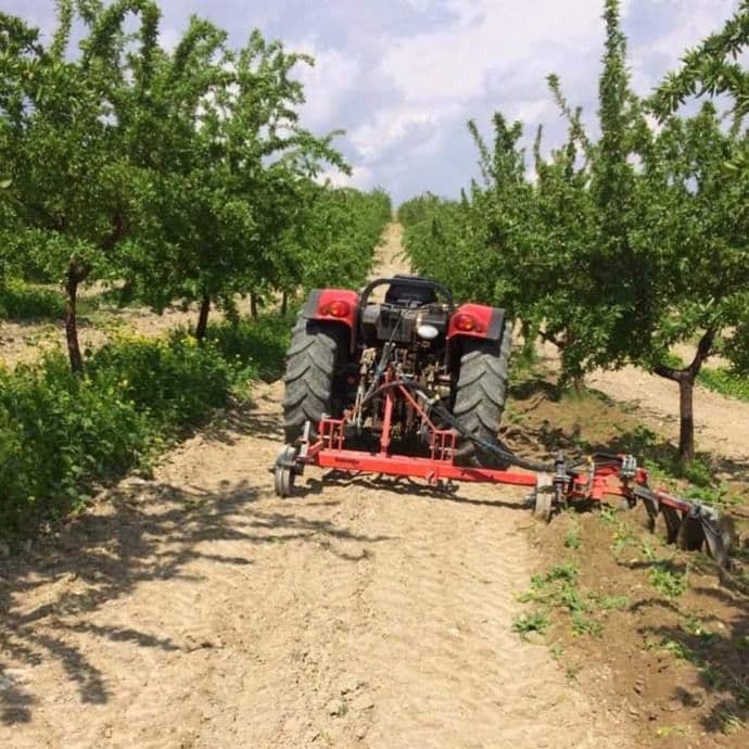 Međuredna tanjirača i nož sa pipalicom Kadioglu KDM110 set — slika 6 od 13