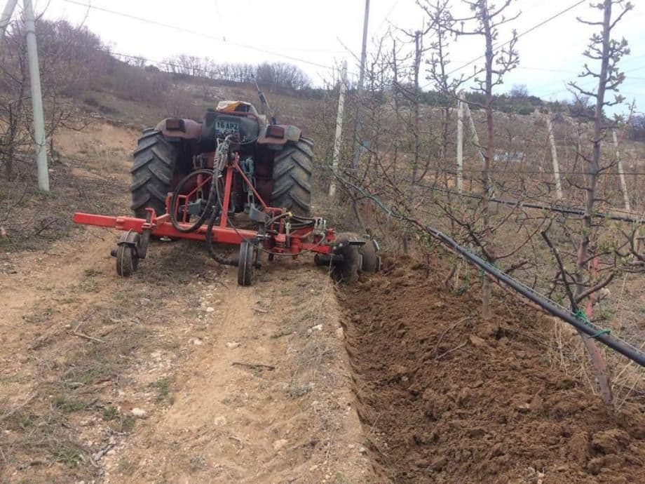 Međuredna tanjirača i nož sa pipalicom Kadioglu KDM110 set — slika 9 od 13