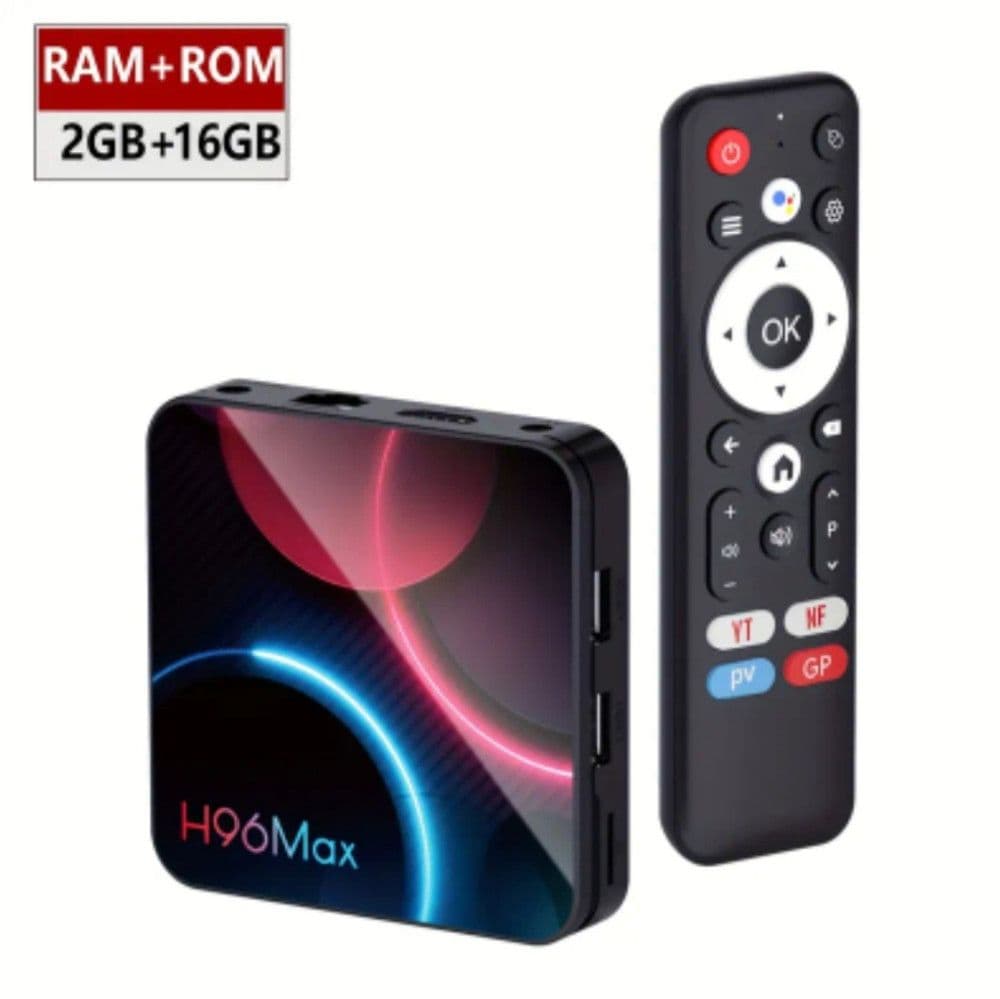Android TV box H96 Max 4K 3D smart pametni 2+16 GB — slika 2 od 9