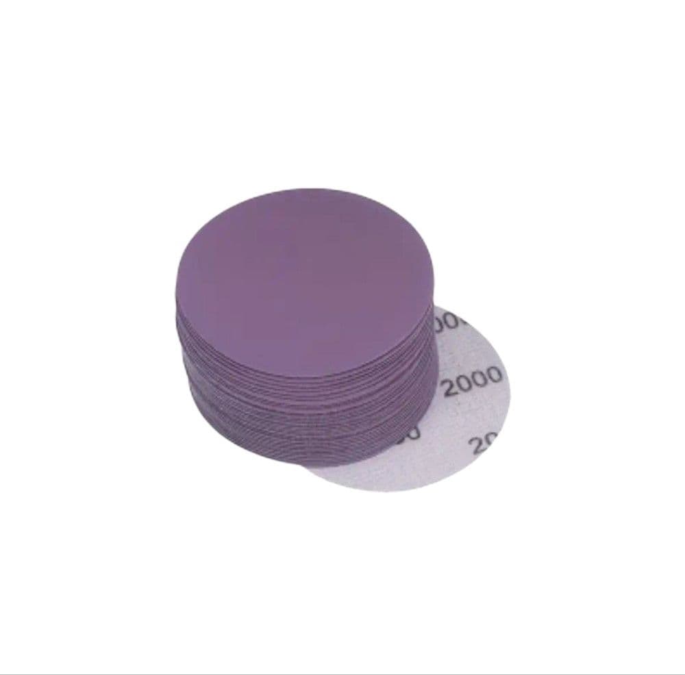 Smirgl papir vodobrusni okrugli cicak 5 cm 50 mm slajfarica — slika 9 od 10
