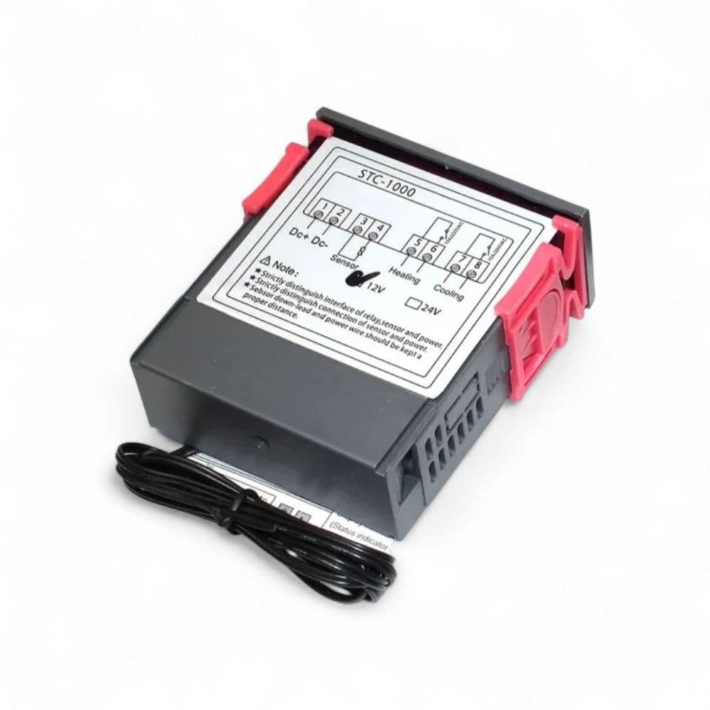Digitalni led termostat kontroler temperature hladnjaca grijanje — slika 6 od 7