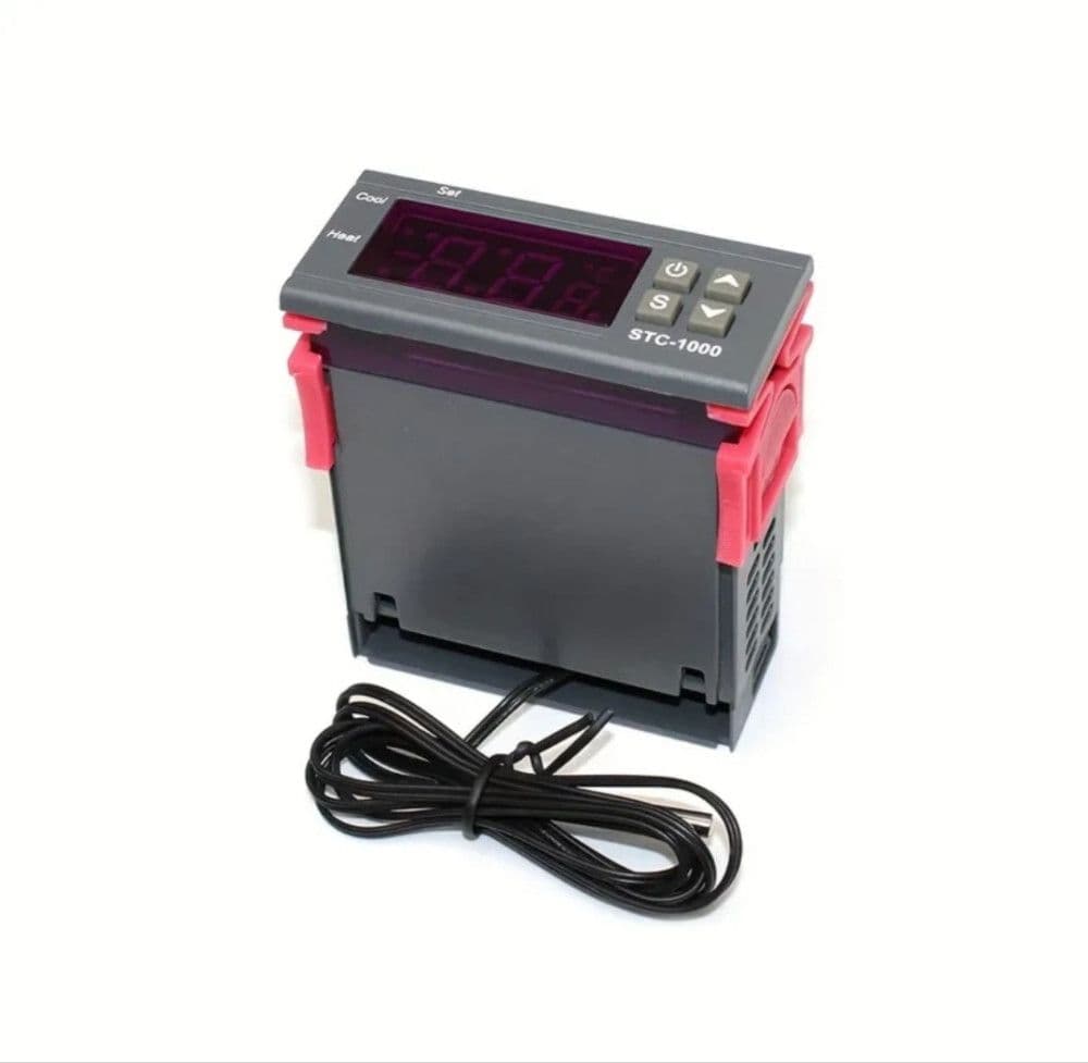 Digitalni led termostat kontroler temperature hladnjaca grijanje — slika 7 od 7