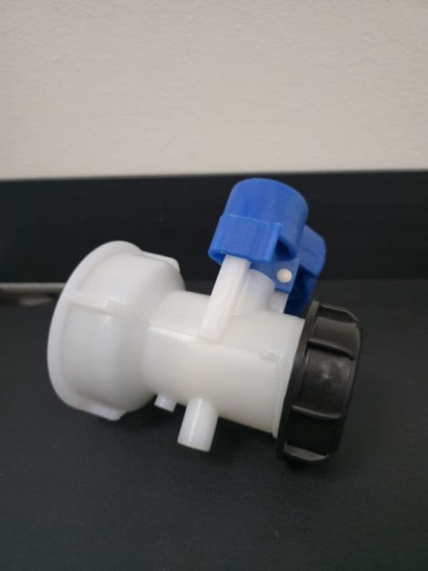 Ventil cesma slavina bacva  bure kaca 1000 L litara 75mm — slika 1 od 3