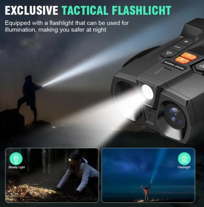 Binokular Nocni Dvogled 4K Night Vision 5000 mAh lov osmatranje — slika 11 od 16