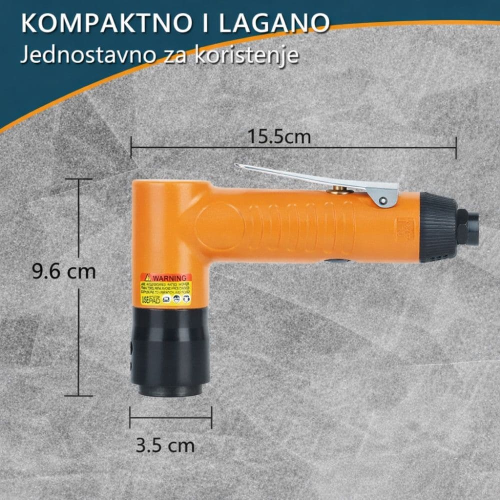 Pneumatska zracna slajfarica mini mala brusilica polirka — slika 5 od 8