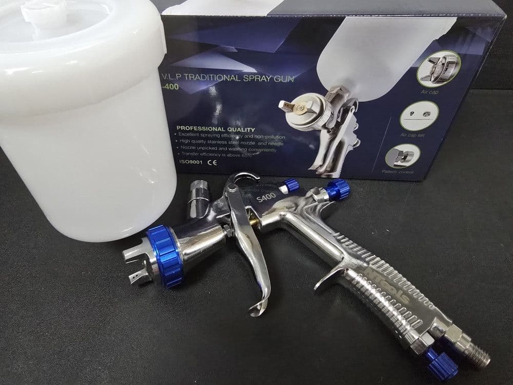 NTools S400 1.5mm LVLP sprica za farbanje lakiranje spric git kit — slika 2 od 10