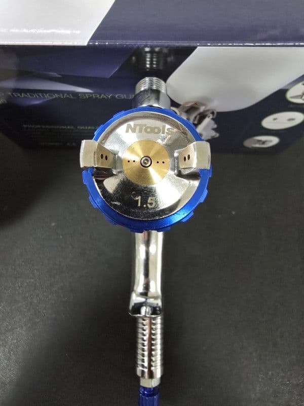 NTools S400 1.5mm LVLP sprica za farbanje lakiranje spric git kit — slika 6 od 10