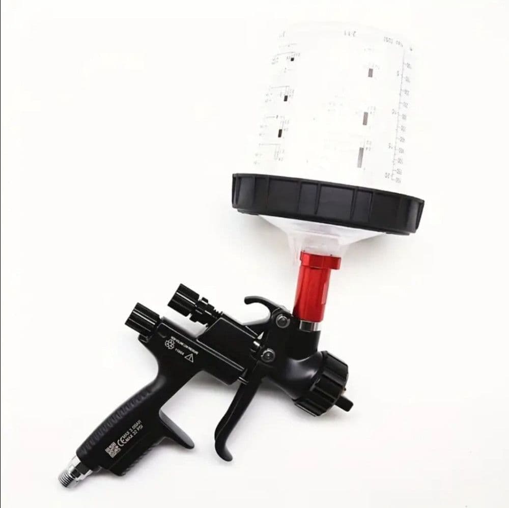 SATA JET NTools 1000B 1.3mm i 1.7mm pistolj sprica farbanje lak — slika 13 od 14
