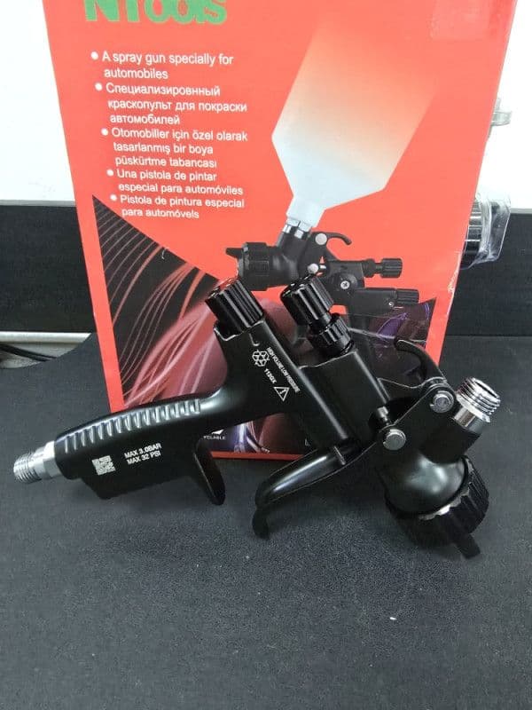 SATA JET NTools 1000B 1.3mm i 1.7mm pistolj sprica farbanje lak — slika 5 od 14