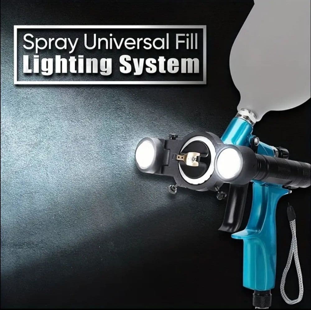 Lampa Svjetlo Sprica Pistolj Farbanje Lakiranje ugrađena baterija — slika 4 od 6
