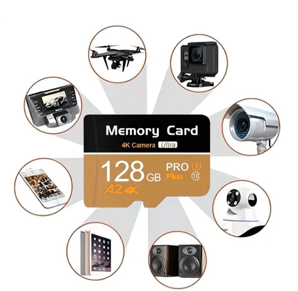 Micro SD 128 GB Class 10 memorijska kartica kartice — slika 3 od 5