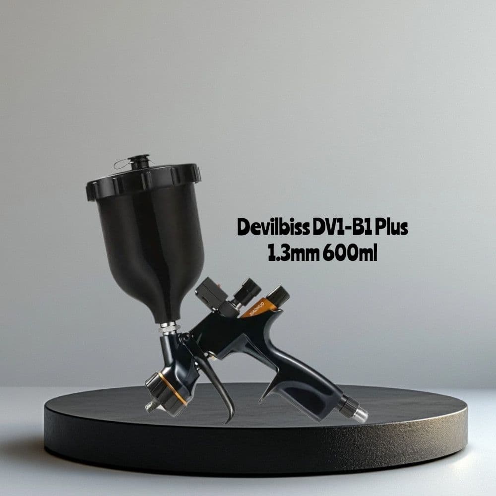 Devilbiss DV1-B1 Plus 1.3mm Clear Coated sprica za farbanje lak — slika 1 od 6