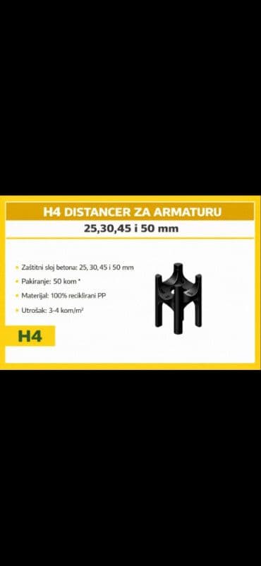 Distanceri za gradjevinu — slika 2 od 15