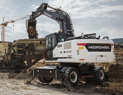 Bageri na točkove - HIDROMEK: HMK 150 WR | HMK 210 W | HMK 220 W — slika 2 od 4