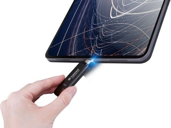 Bez adaptera i kabla SSD 1TB Transcend DUAL USB C i A ESD310C — slika 2 od 3