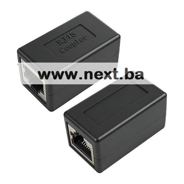 ADAPTER RJ-45 to RJ-45 Female Za spajanje 2 LAN kabla — slika 1 od 2