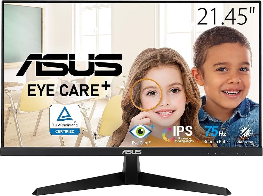Monitor 22 Asus VY229Q 75 Hz IPS 1ms HDMI DP zvučnici FullHD — slika 2 od 3