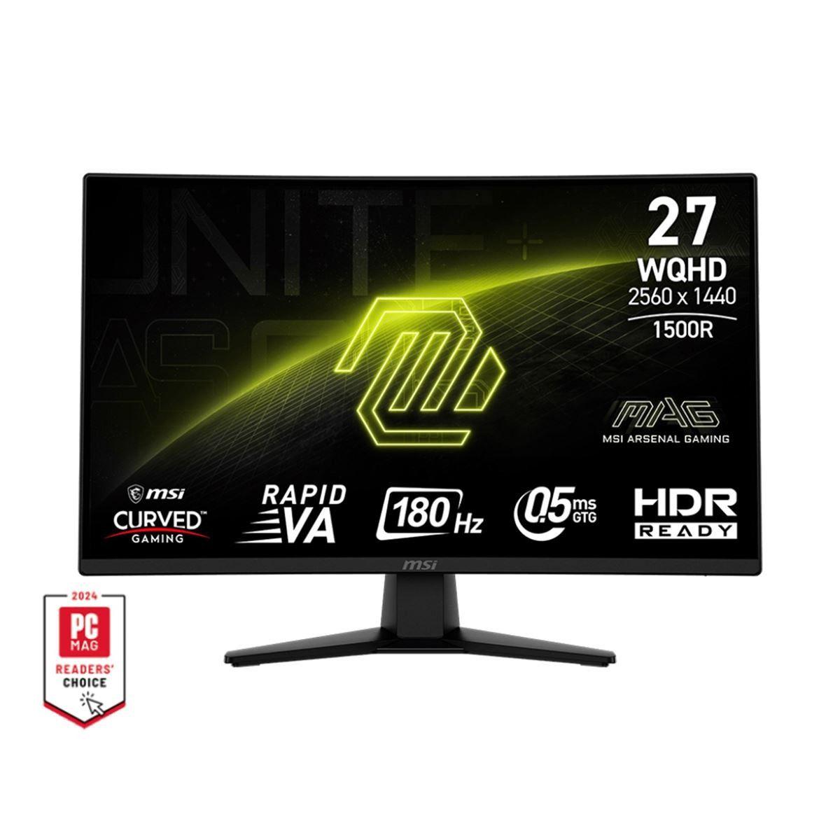 Monitor 27 MSI MAG 274CQF Rapid VA 180Hz 0.5ms Zakrivljeni — slika 2 od 2