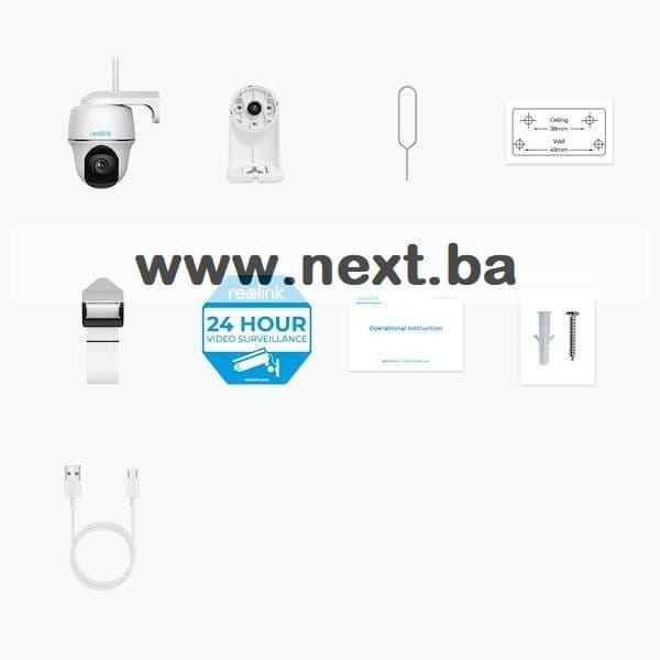 Video nadzor IP Kamera Reolink Argus serija B430 bijeli — slika 2 od 2