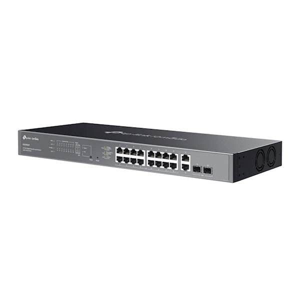 Switch TP-Link Omada ES220GMP 20-Port Gb Easy Manage 16 PoE+ 250W — slika 4 od 6