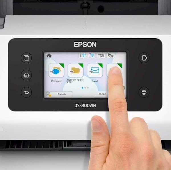 Skener EPSON WorkForce DS-800WN USB WiFi LAN — slika 5 od 6