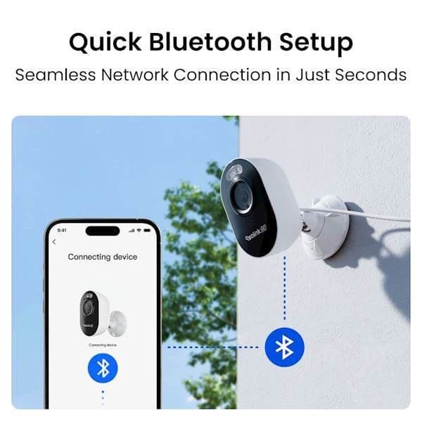 IP Kamera Reolink Lumus serija E450, 4K 8MP, IP65 WiFi, adapter — slika 3 od 8