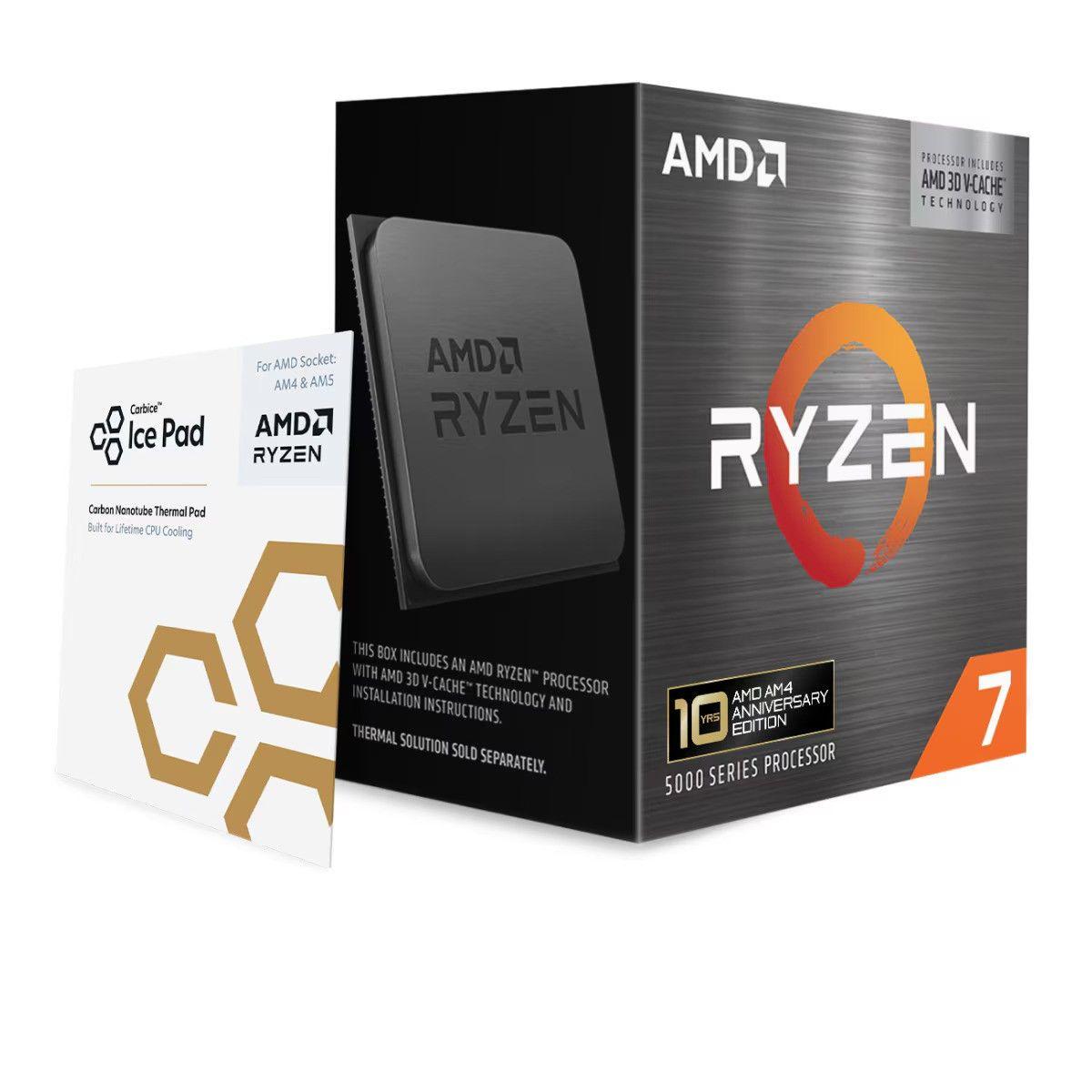 AMD Ryzen 7 5800X3D Gaming Processor 10th Anniversary Edition — slika 2 od 5