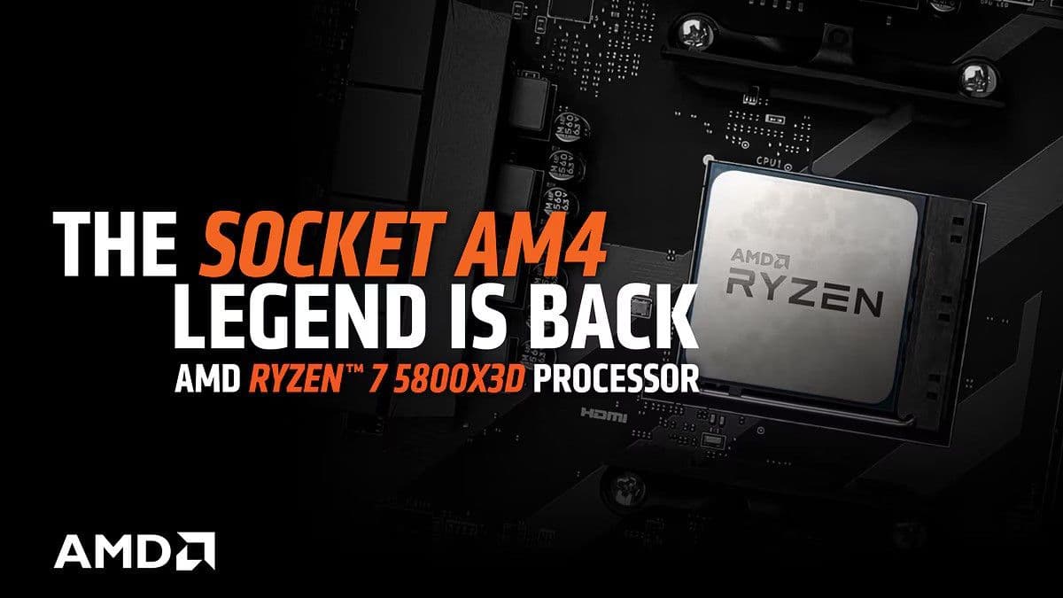 AMD Ryzen 7 5800X3D Gaming Processor 10th Anniversary Edition — slika 3 od 5