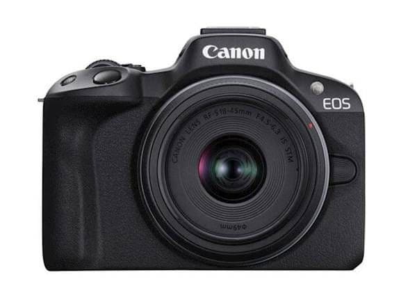 Fotoaparat CANON R50 RFS18-45 + RFS55-210 IS STM — slika 2 od 8