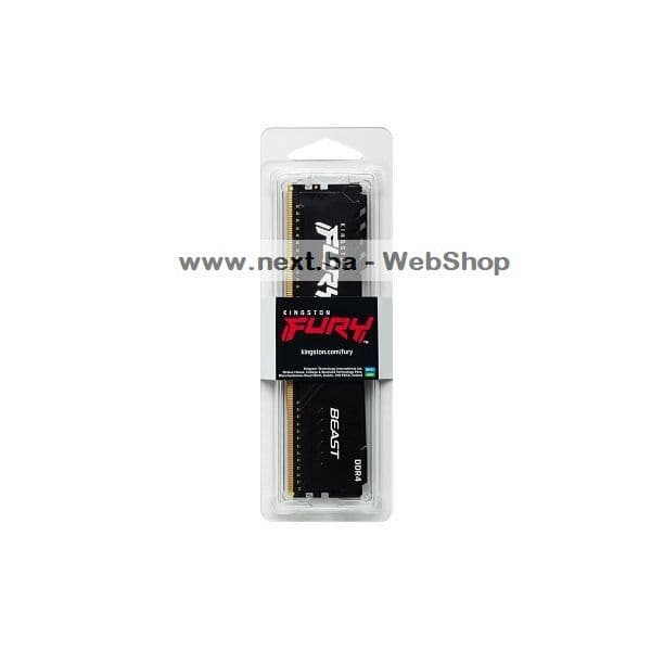 Memorija DDR4 16GB 3200MHz Kingston FURY Beast KF432C16BB1/16 — slika 1 od 2