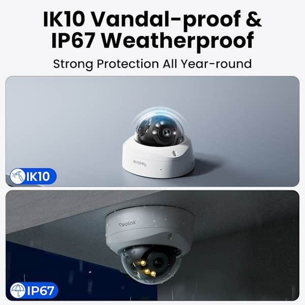 Reolink IP Kamera Duo serija P757 POE, 16MP, 180 stepeni, IK10 — slika 6 od 7