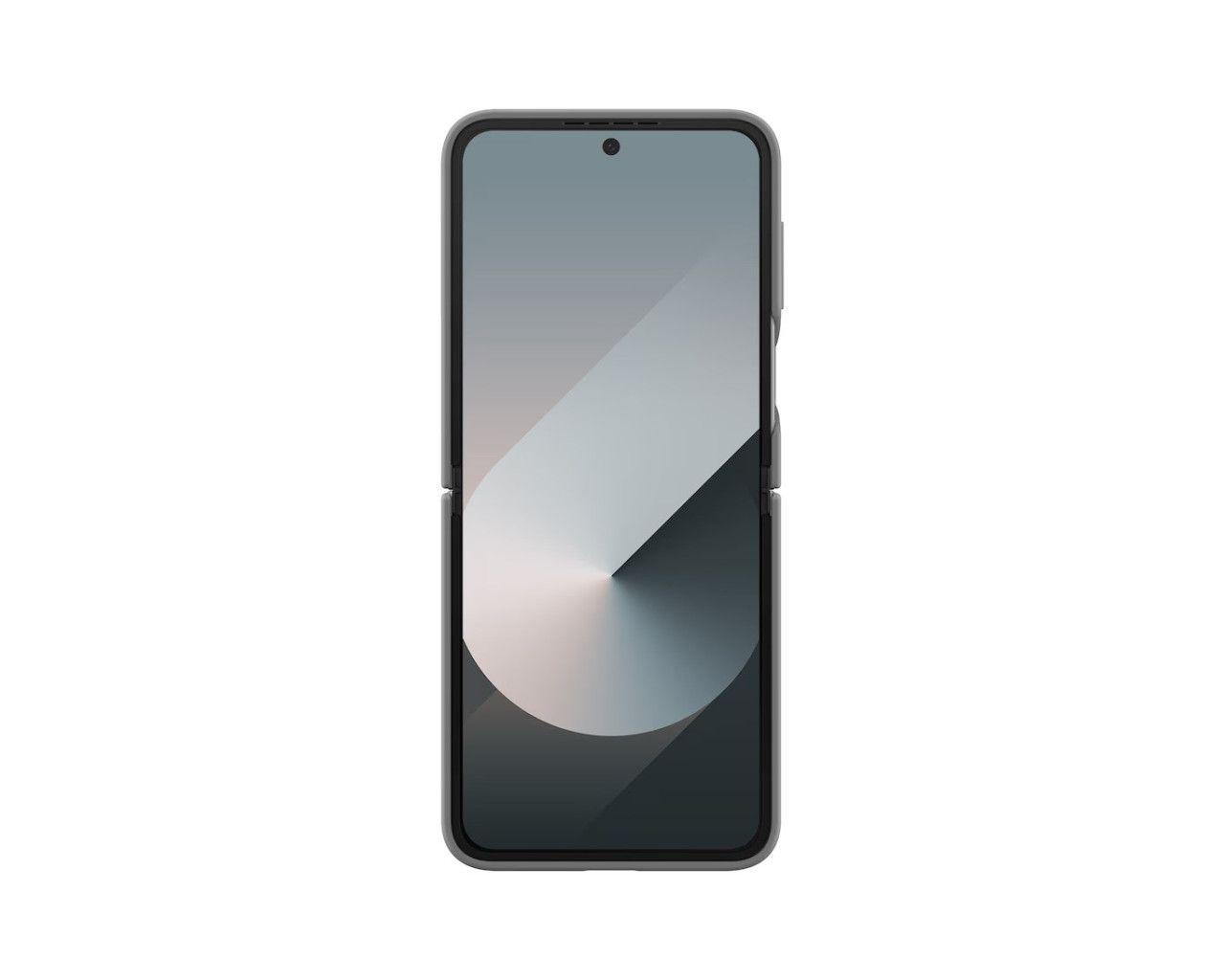 Samsung Galaxy Z Flip6 Silikonska maska Siva Original — slika 3 od 3