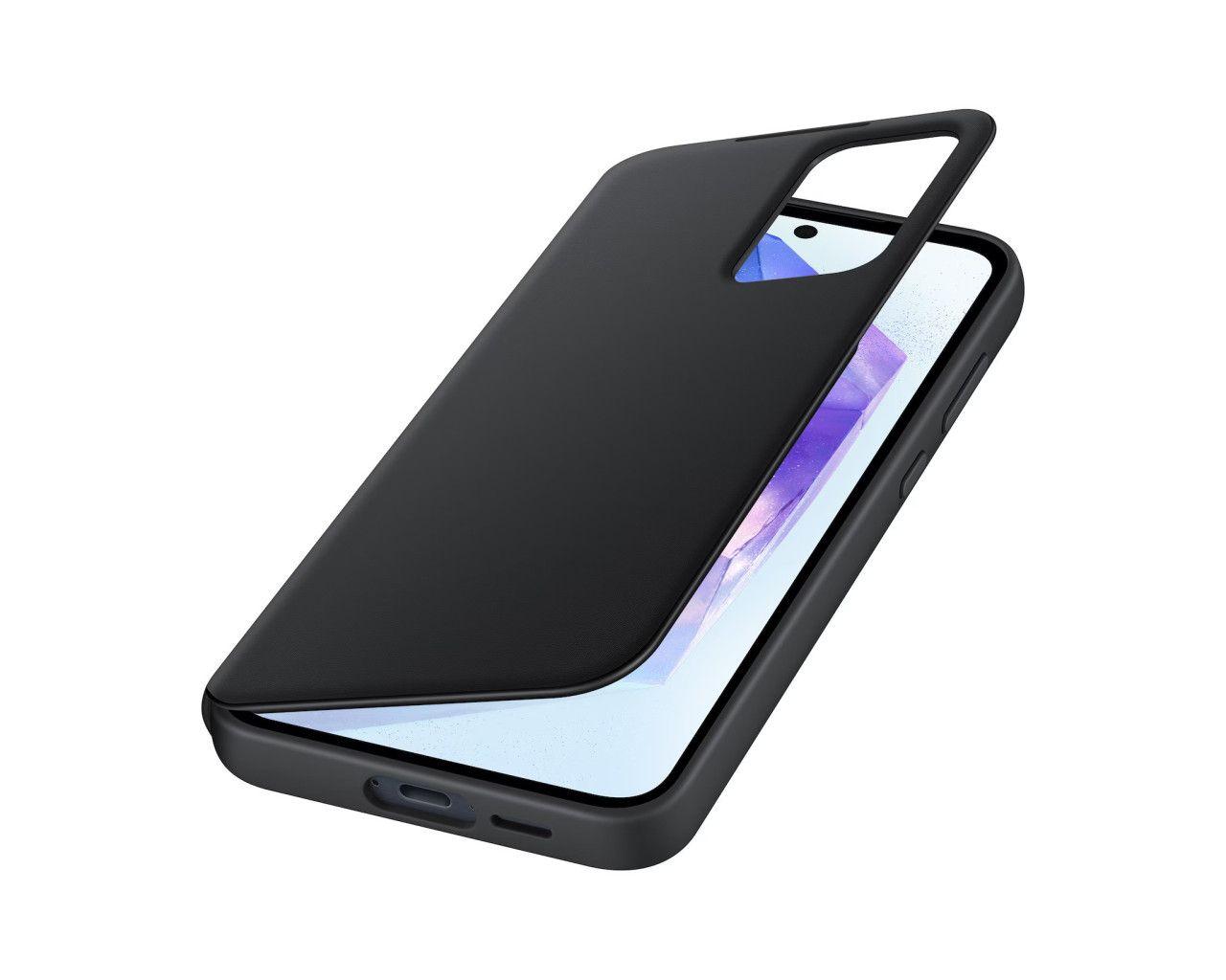 Samsung Galaxy A55 5G Smart View Preklopna maska crna Original — slika 2 od 5