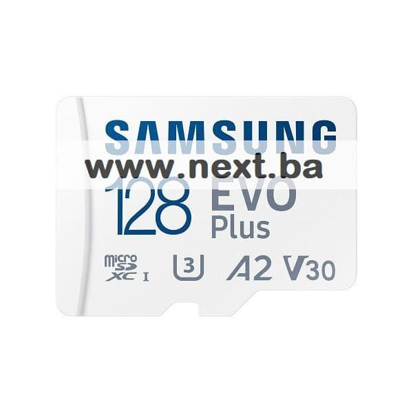 Micro SD kartica Samsung EVO Plus 128GB U3 A2 V30 160MN/s Write — slika 1 od 3