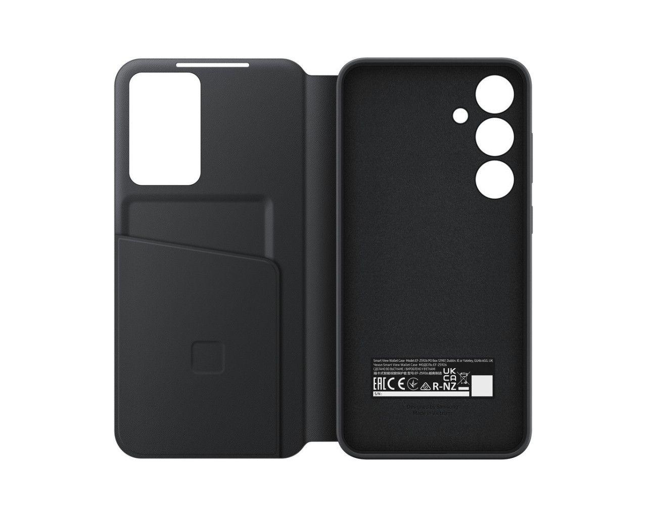Galaxy S24+ Smart View Preklopna maska Crna Original Samsung — slika 4 od 4