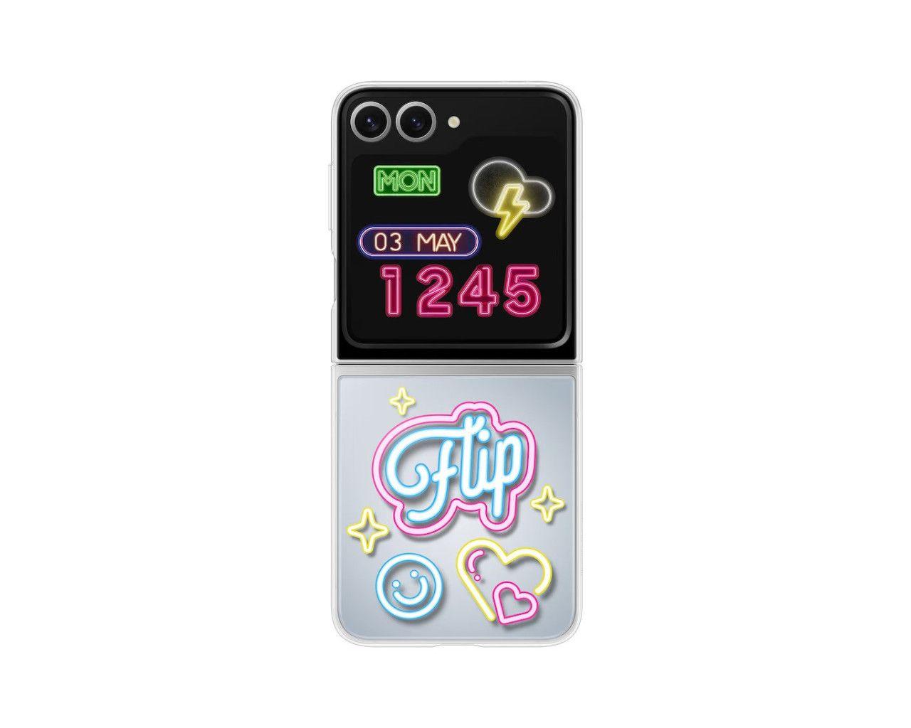Samsung Galaxy Z Flip6/Flip7 FE FlipSuit Case Transparent — slika 4 od 5