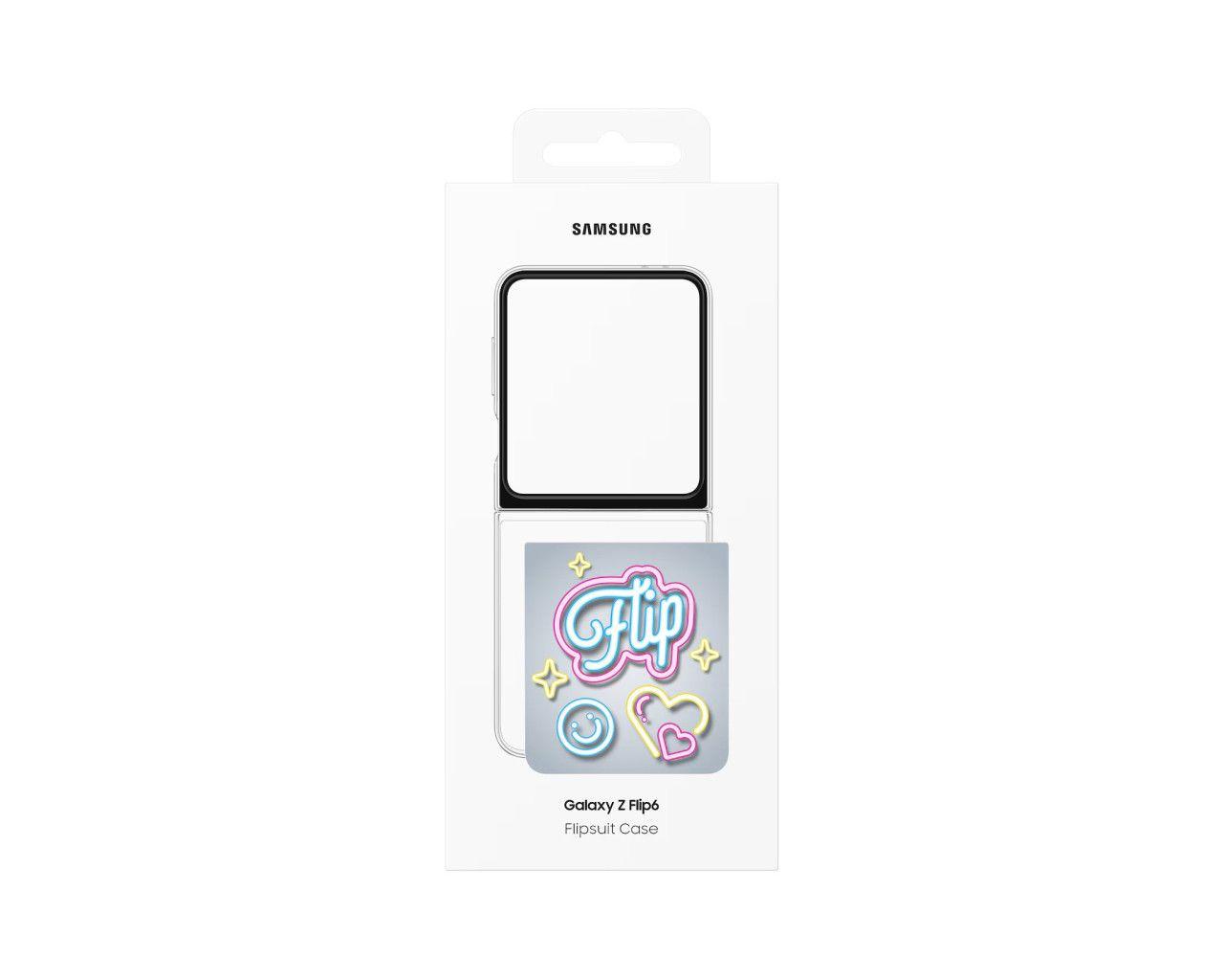 Samsung Galaxy Z Flip6/Flip7 FE FlipSuit Case Transparent — slika 2 od 5